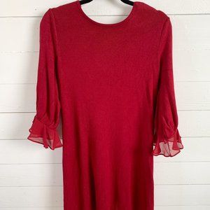 NY&C Maroon Sweater Dress